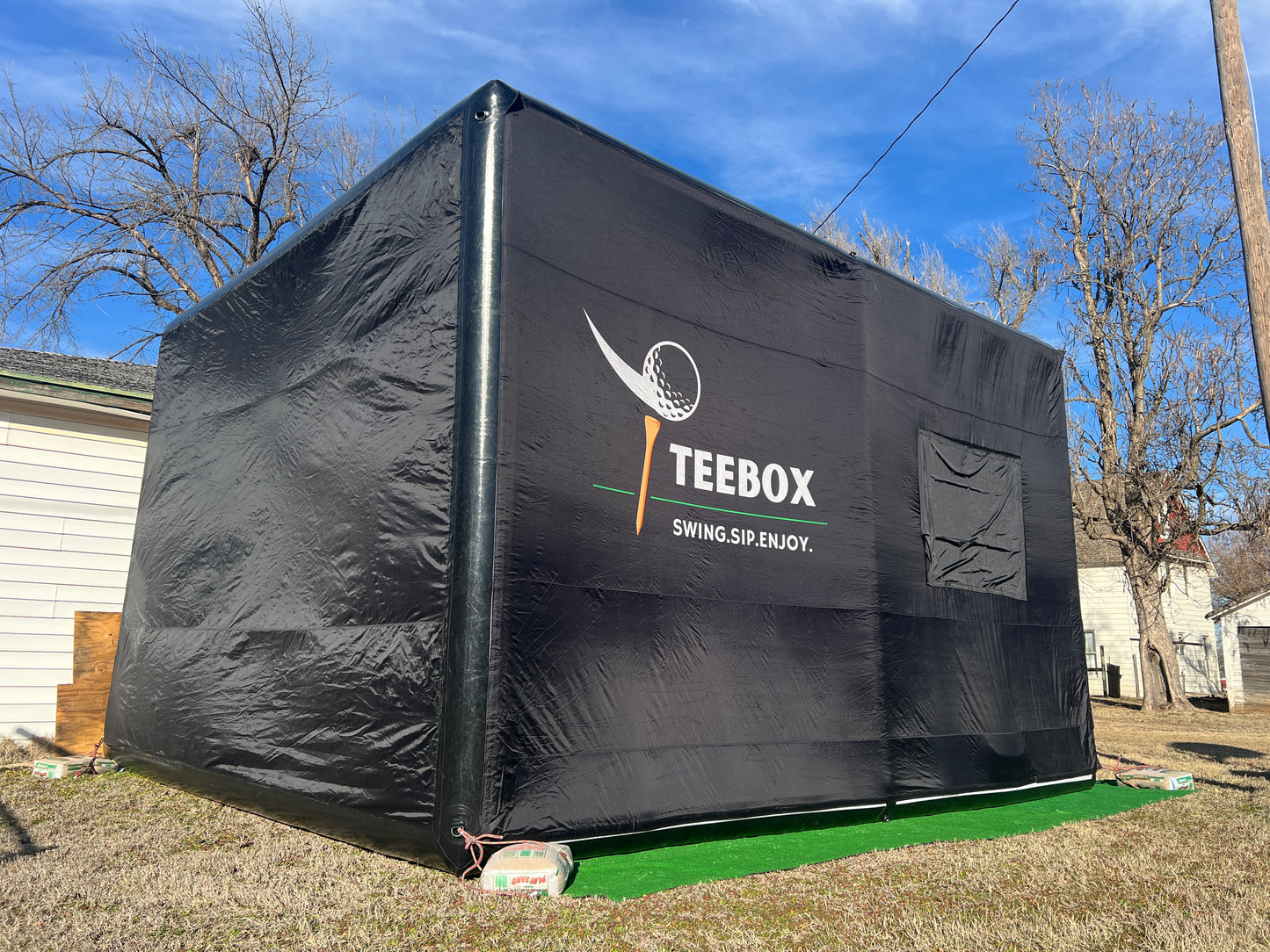 TeeBox Inflatable Golf Simulator